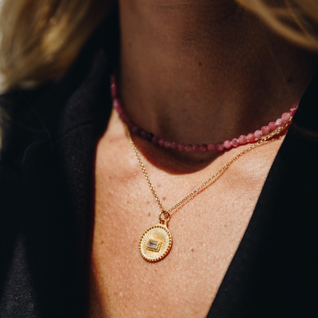 Stargaze Italian Sparkle Waterproof Pendant Necklace