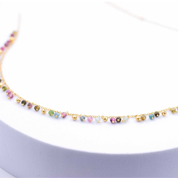 Tourmaline Charm Bracelet