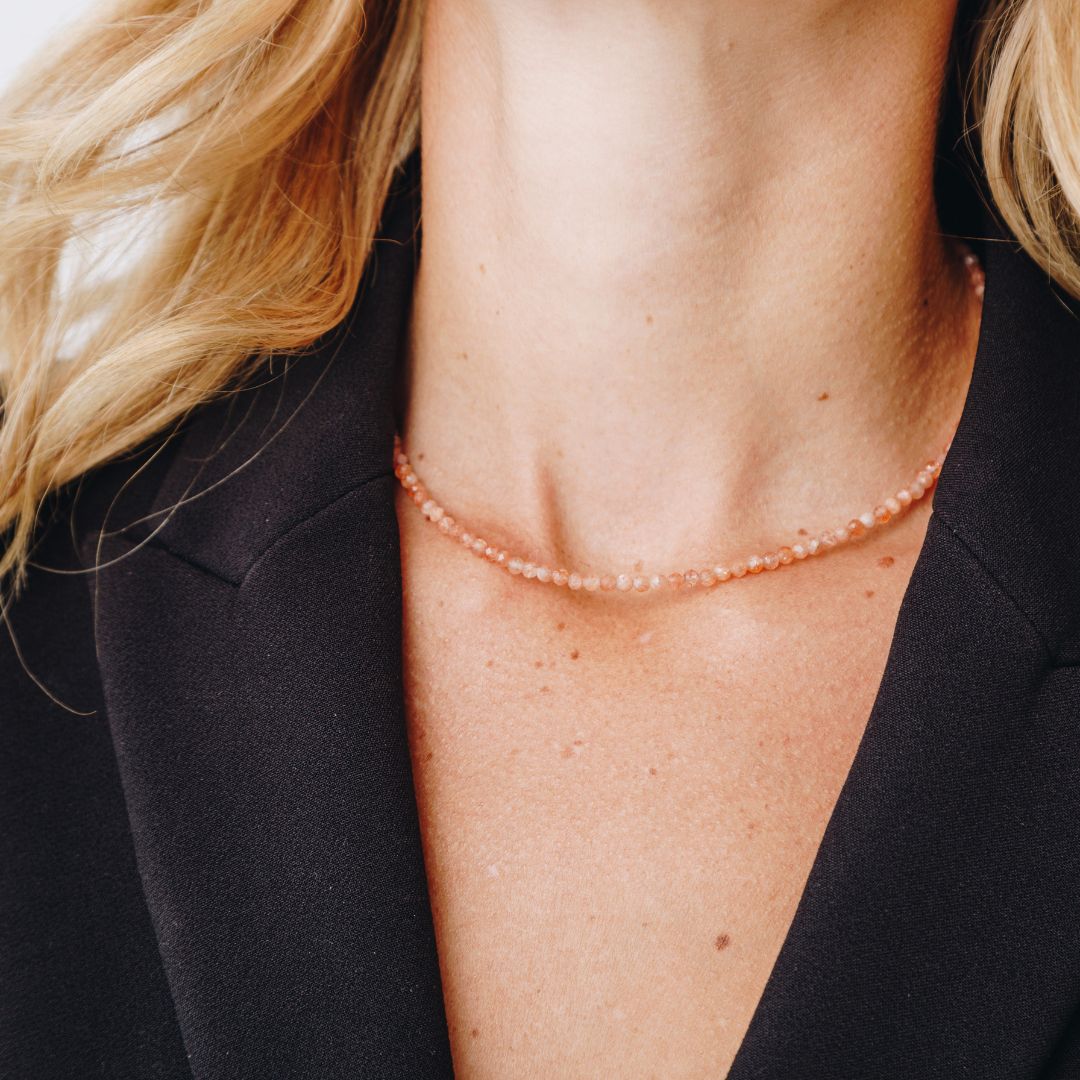 Sunstone Choker Necklace