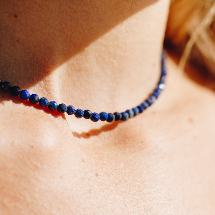 Lapis Lazuli Choker Necklace