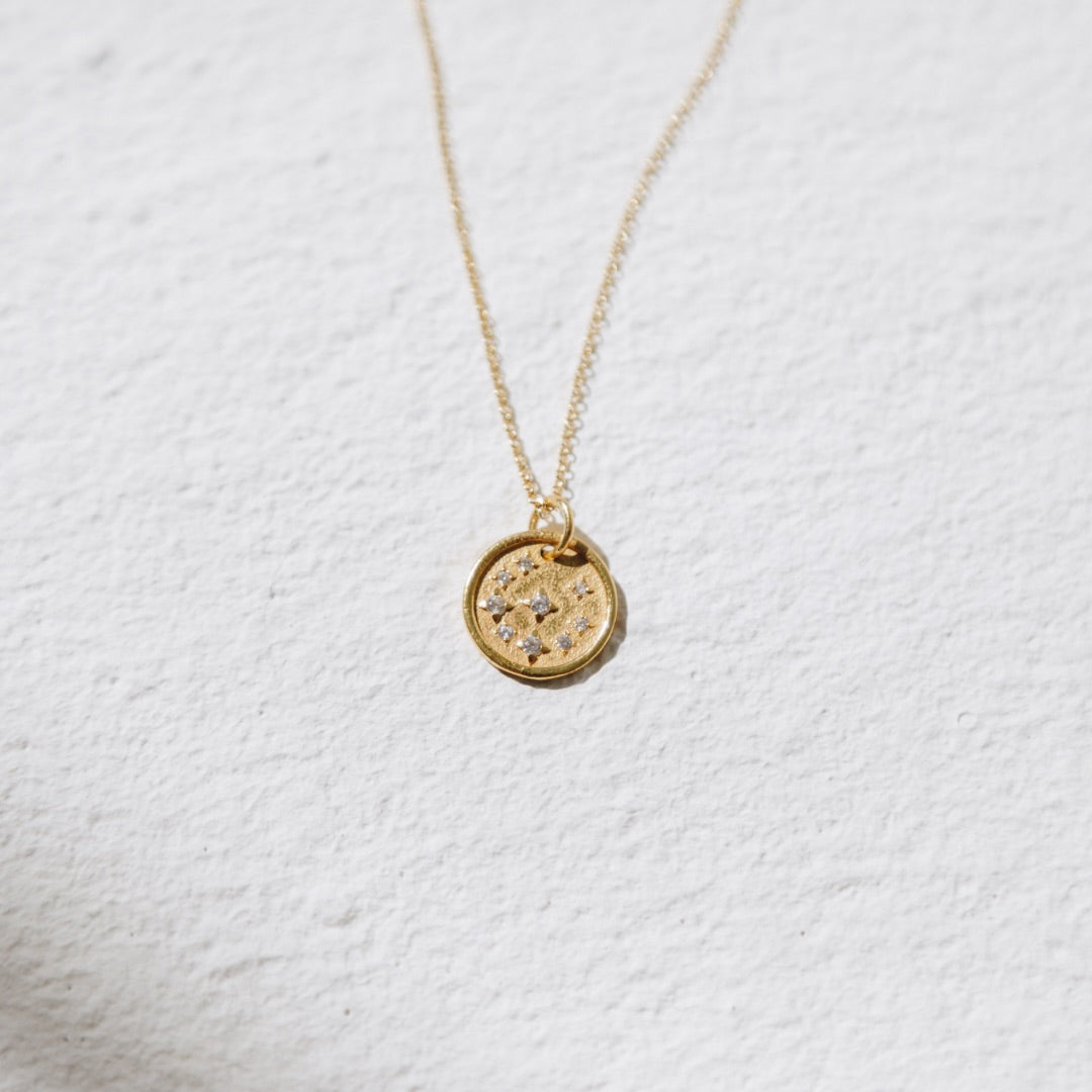 Stargaze Italian Multi Star Waterproof Pendant Necklace
