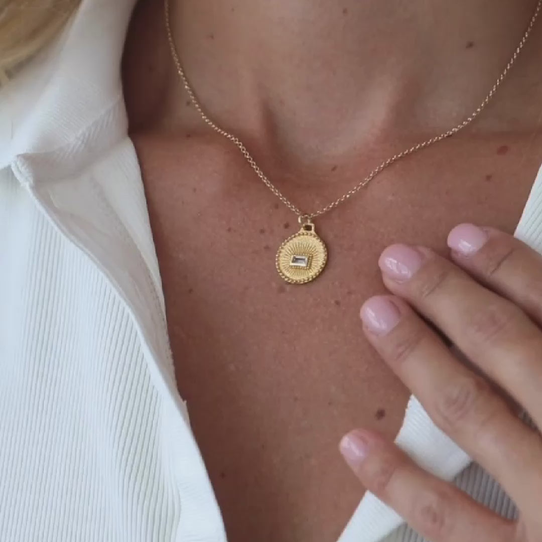 Stargaze Italian Sparkle Waterproof Pendant Necklace