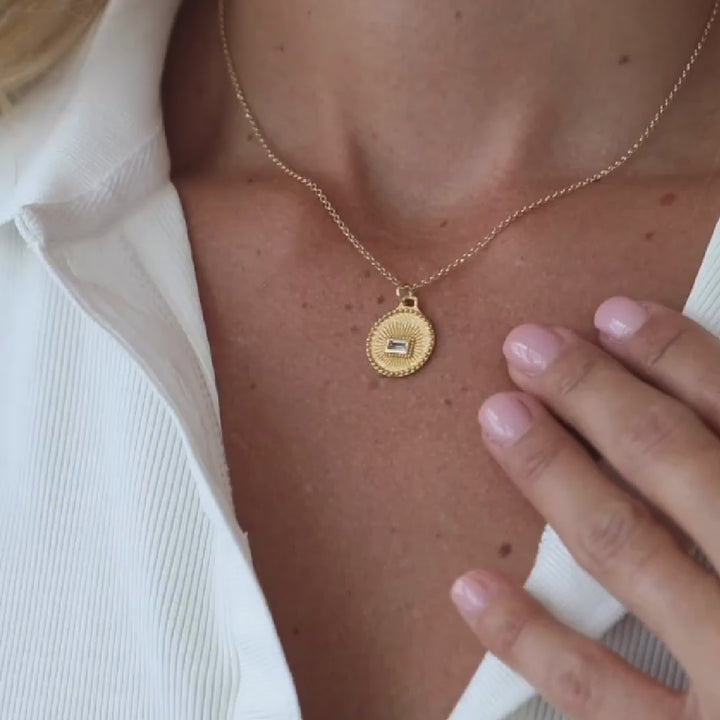 Stargaze Italian Sparkle Waterproof Pendant Necklace