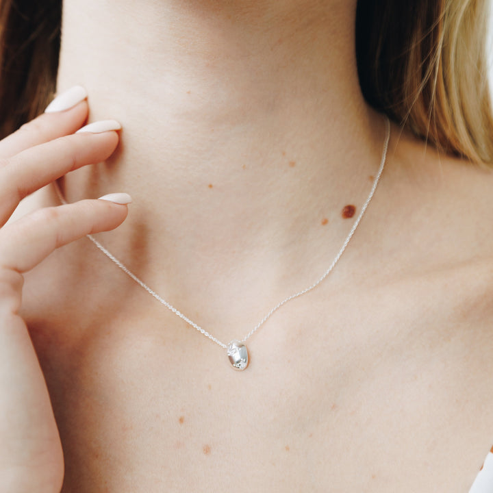 Starlit Silver Necklace