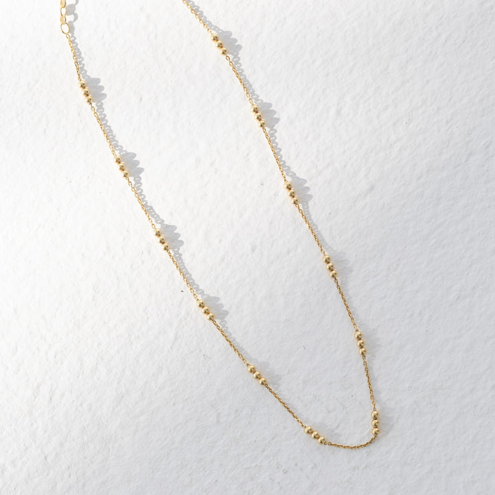 Italian Waterproof 3 Ball Necklace