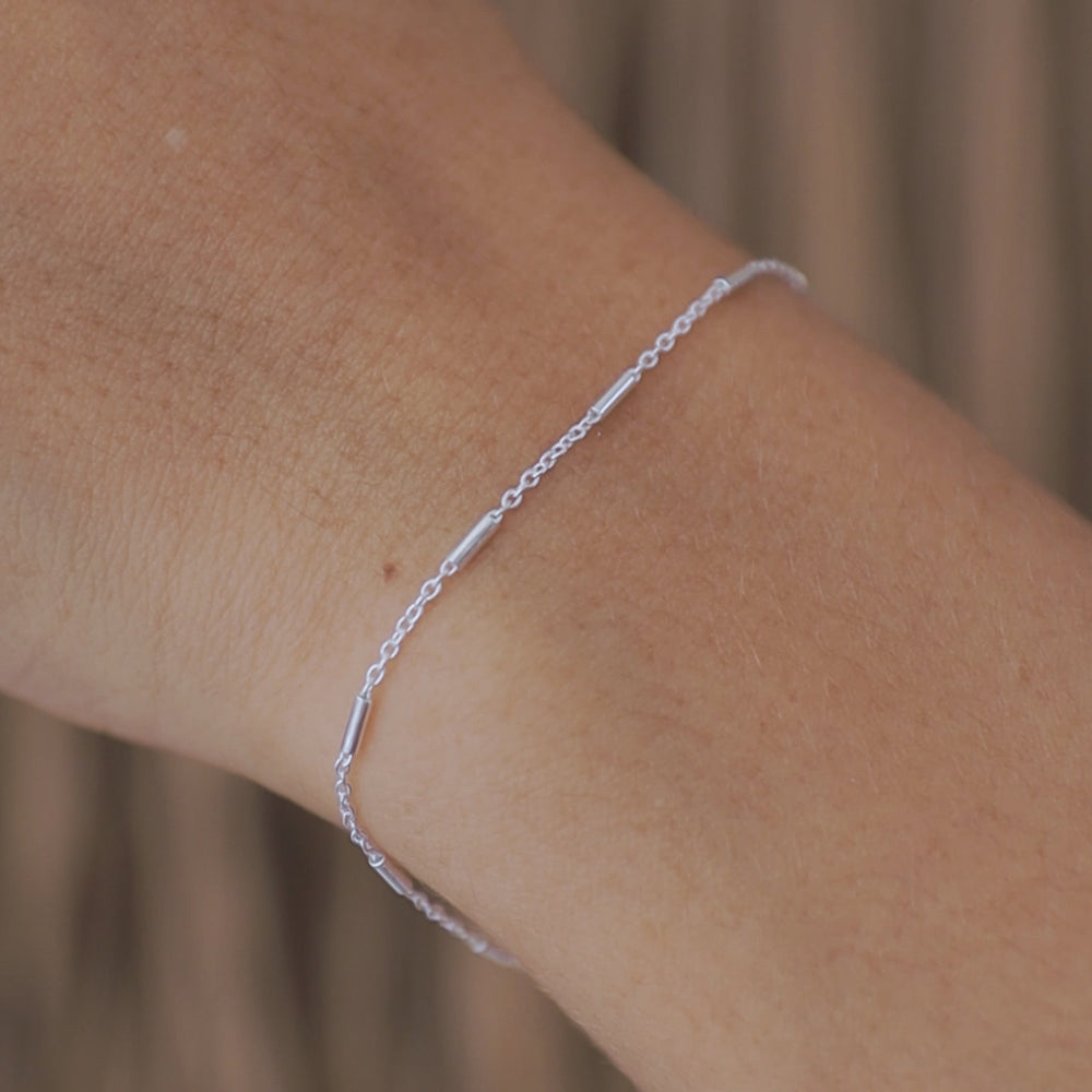 Staggered Bar Bracelet - Robyn Real Jewels
