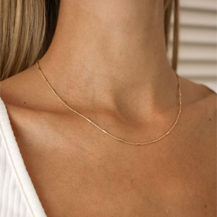 Staggered Bar Necklace - Robyn Real Jewels