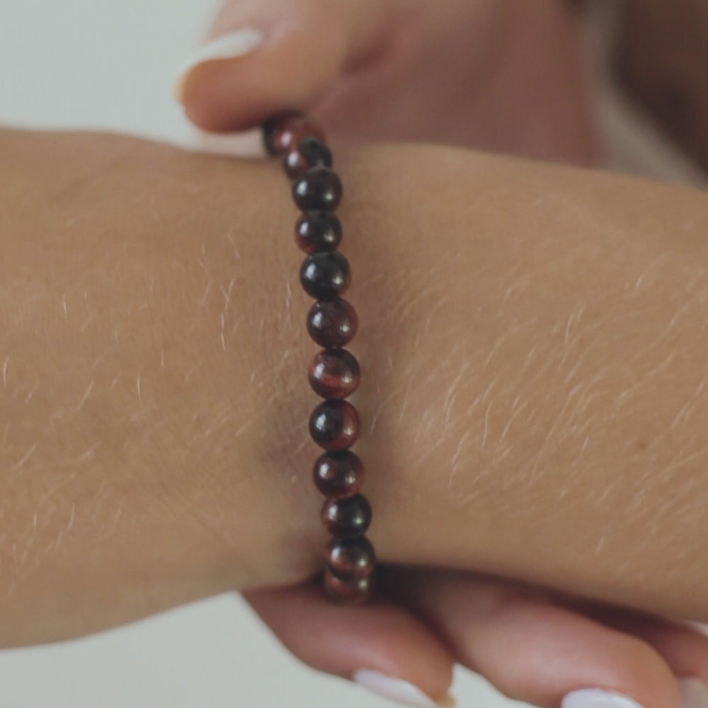 Red Tiger Eye "Safari" Bracelet