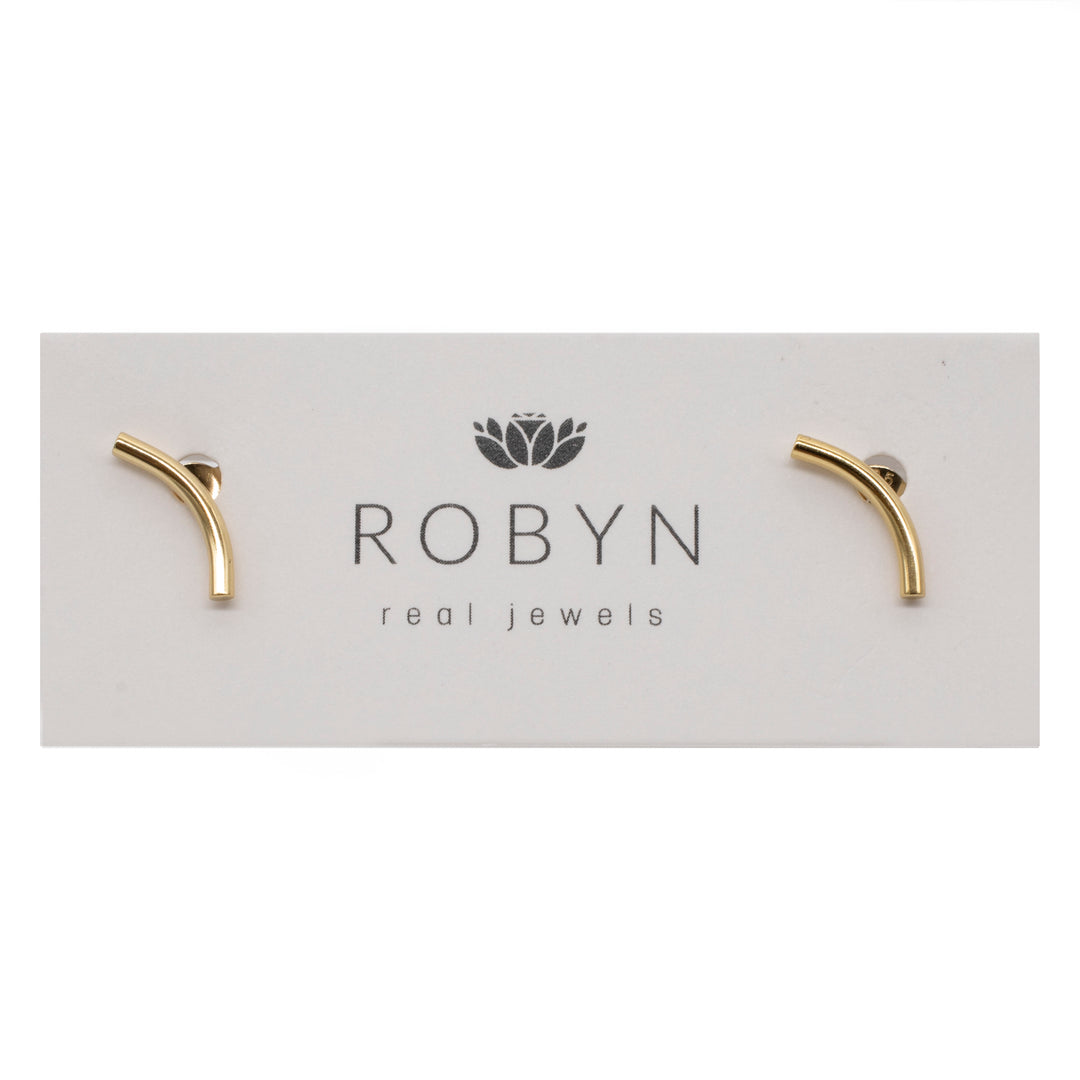 Curved Bar Earrings card