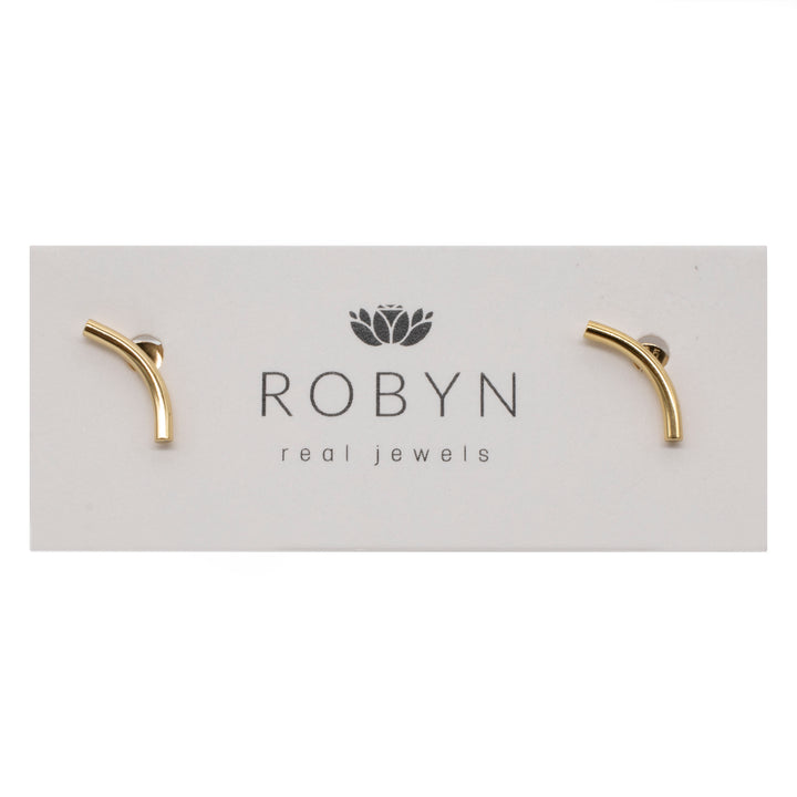 Curved Bar Earrings card