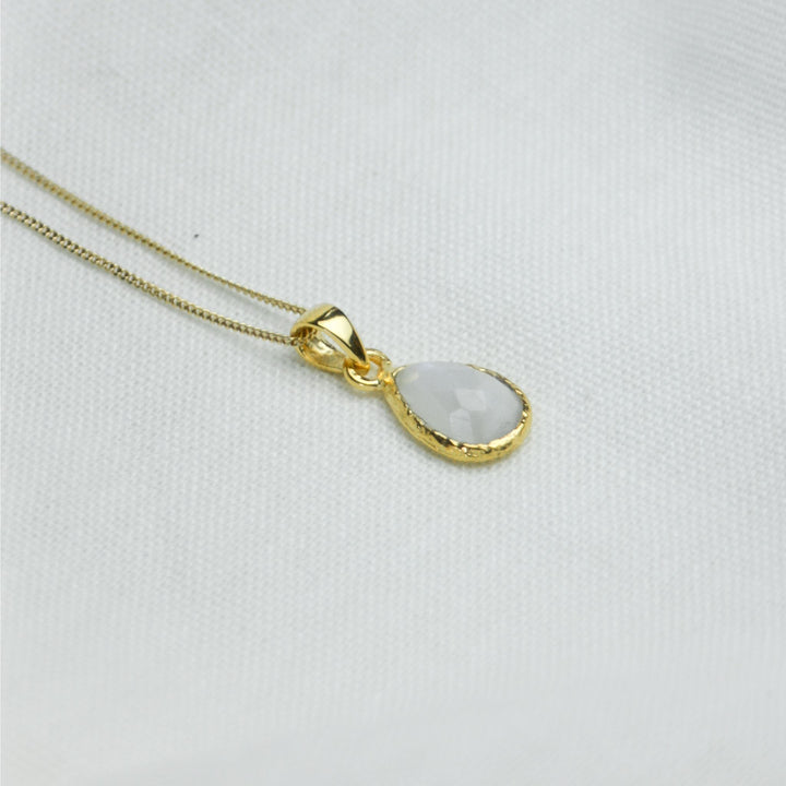 Moonstone Stone Pendant - Robyn Real Jewels