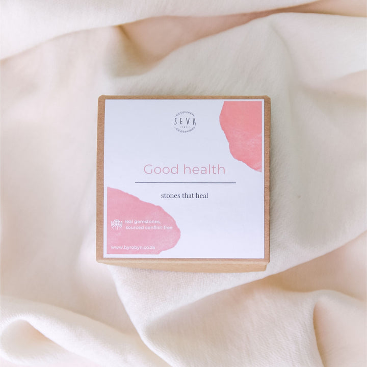 'Good Health' Tumble Stone Gift Box - Robyn Real Jewels
