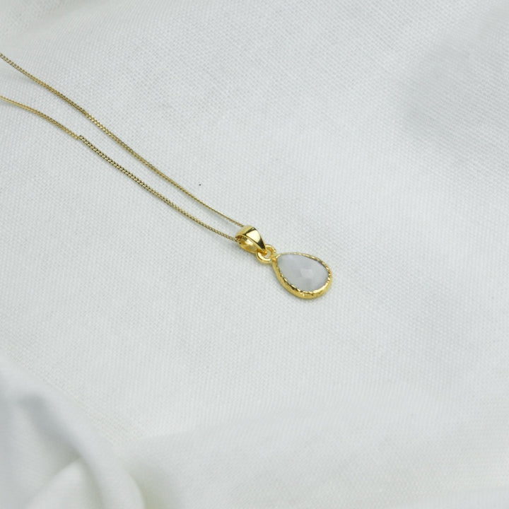 Moonstone Stone Pendant - Robyn Real Jewels