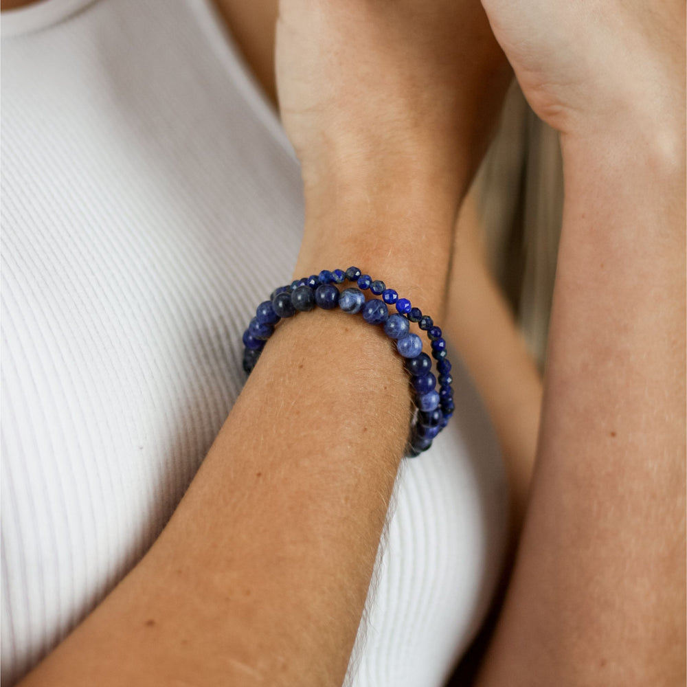 Sodalite Stone Bracelet -Robyn Real Jewels