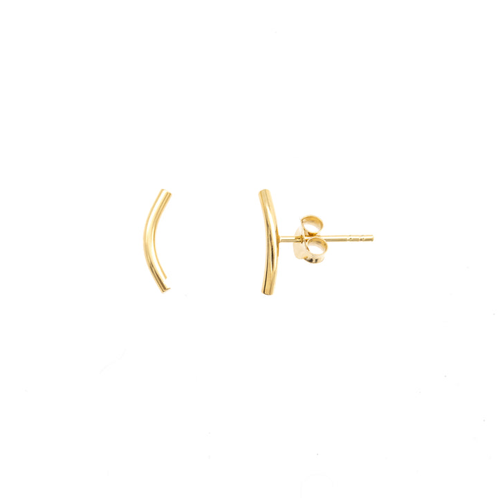 Curved Bar Earrings