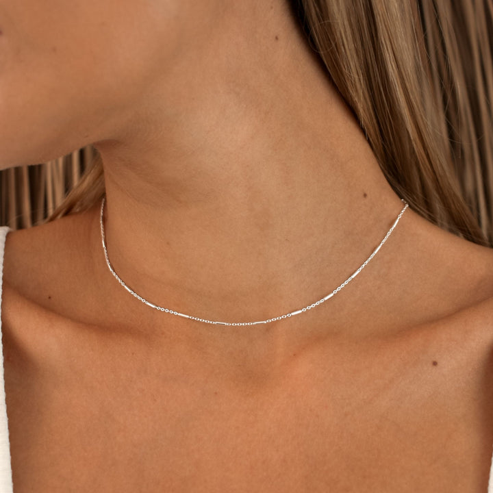 Staggered Bar Necklace - Robyn Real Jewels 