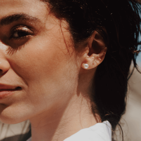 Pearl Stud Earrings - Robyn Real Jewels