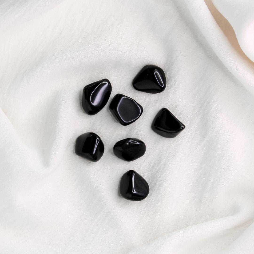 Black Obsidian Tumble Stone - Robyn Real Jewels