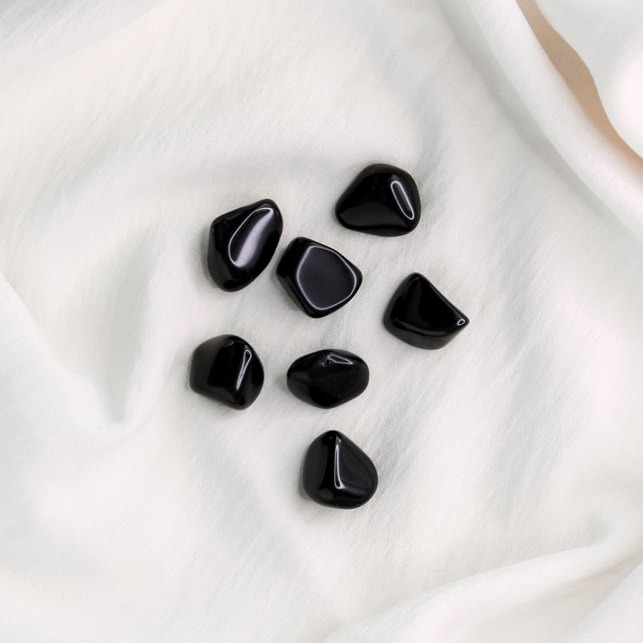 Black Obsidian Tumble Stone - Robyn Real Jewels