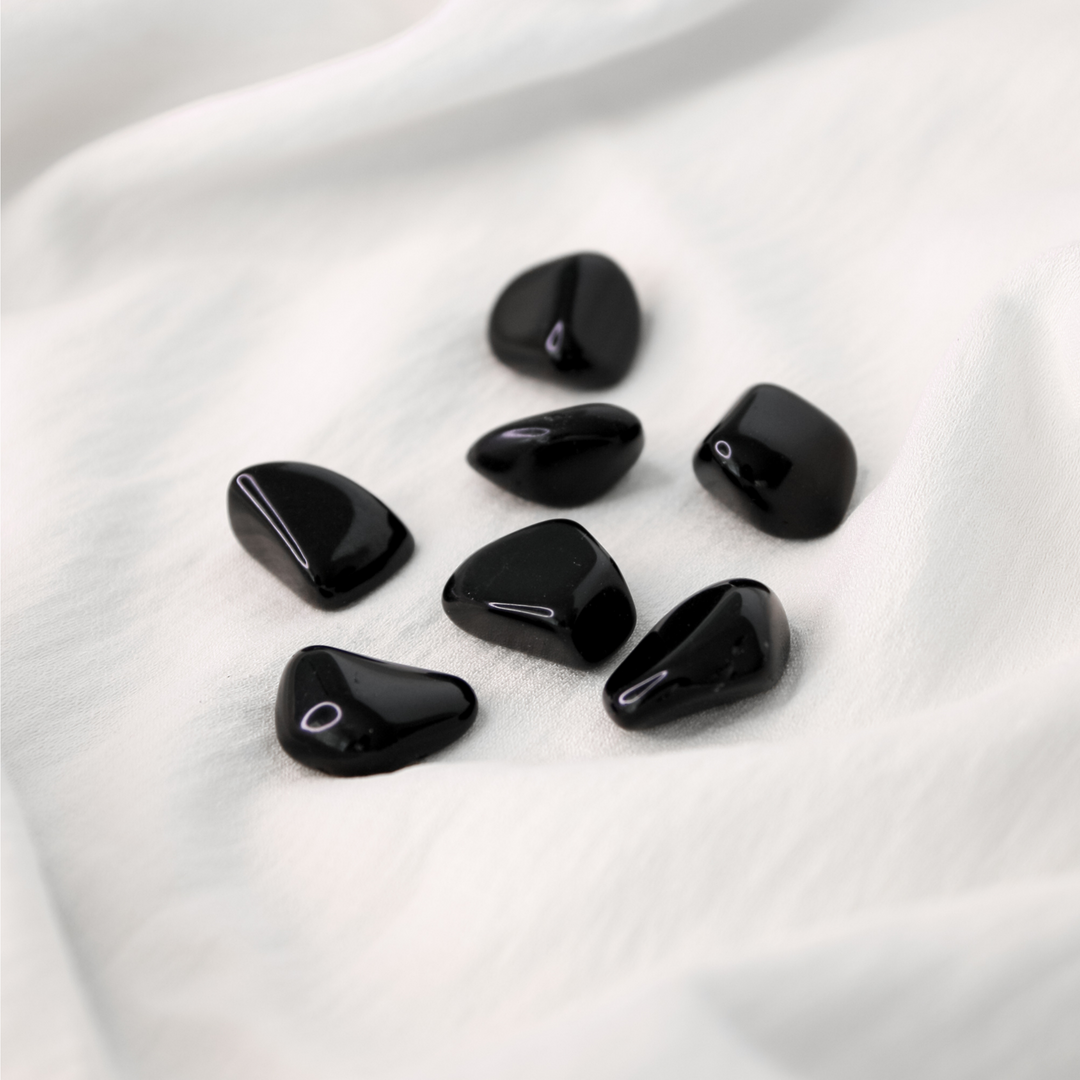 Black Obsidian Tumble Stone - Robyn Real Jewels