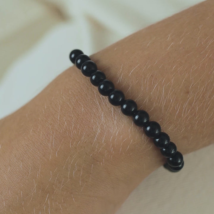 Black Onyx Stone Women's Bracelet - Robyn Real Jewels