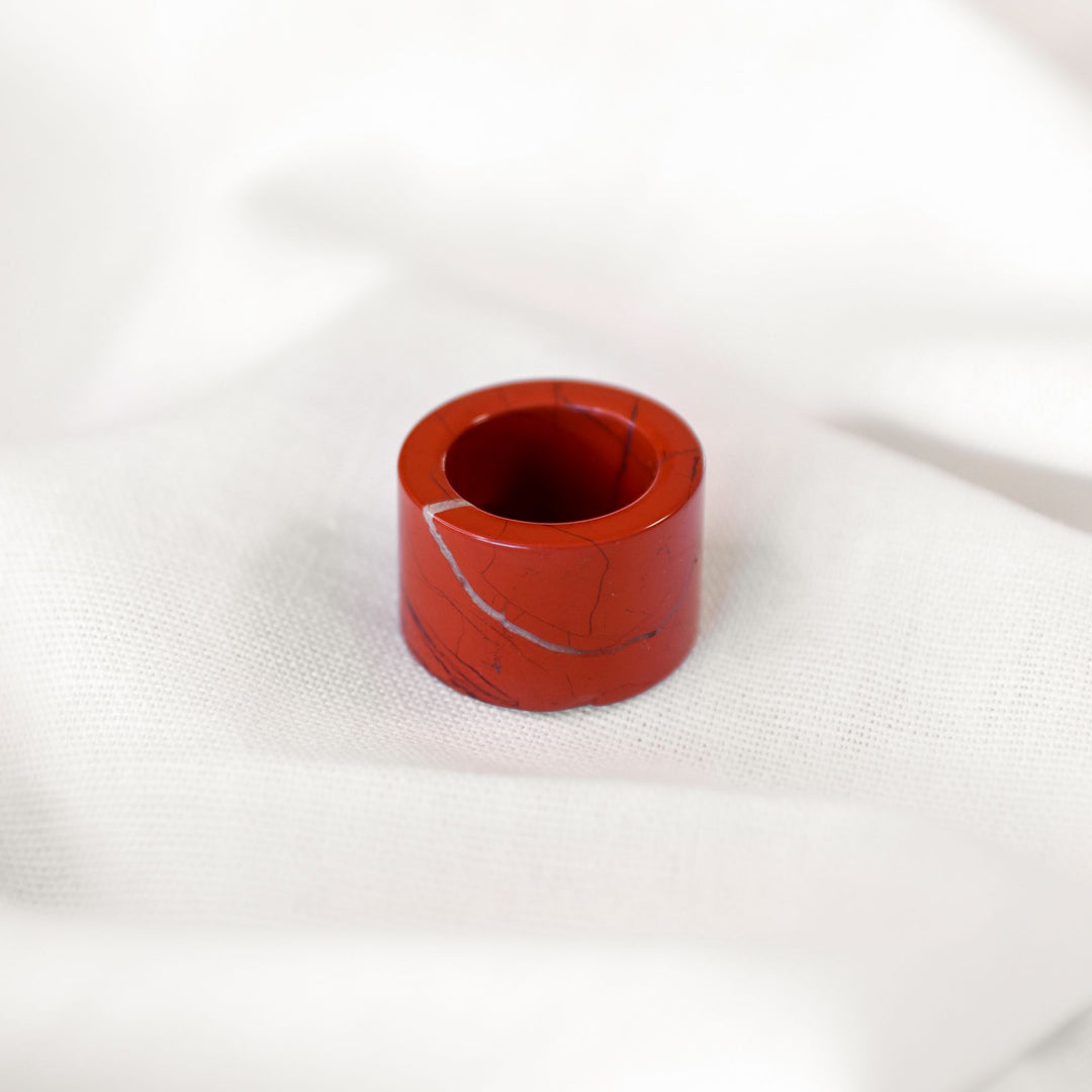 Red Jasper Stone Ring - Robyn Real Jewels