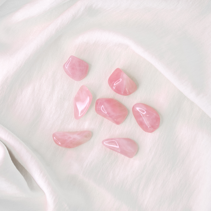 Rose Quartz Tumble Stone - Robyn Real Jewels