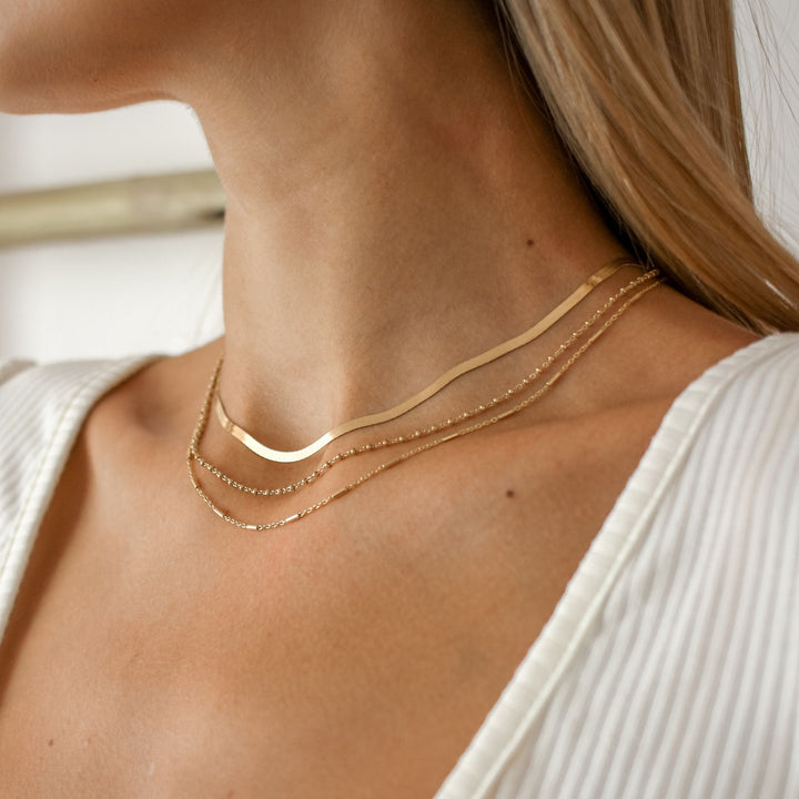 Staggered Bar Necklace - Robyn Real Jewels