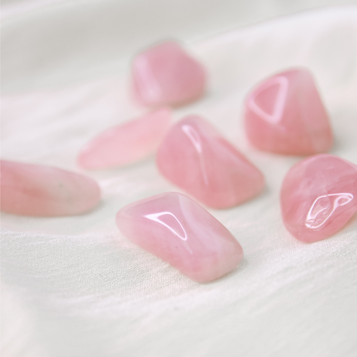 Rose Quartz Tumble Stone - Robyn Real Jewels