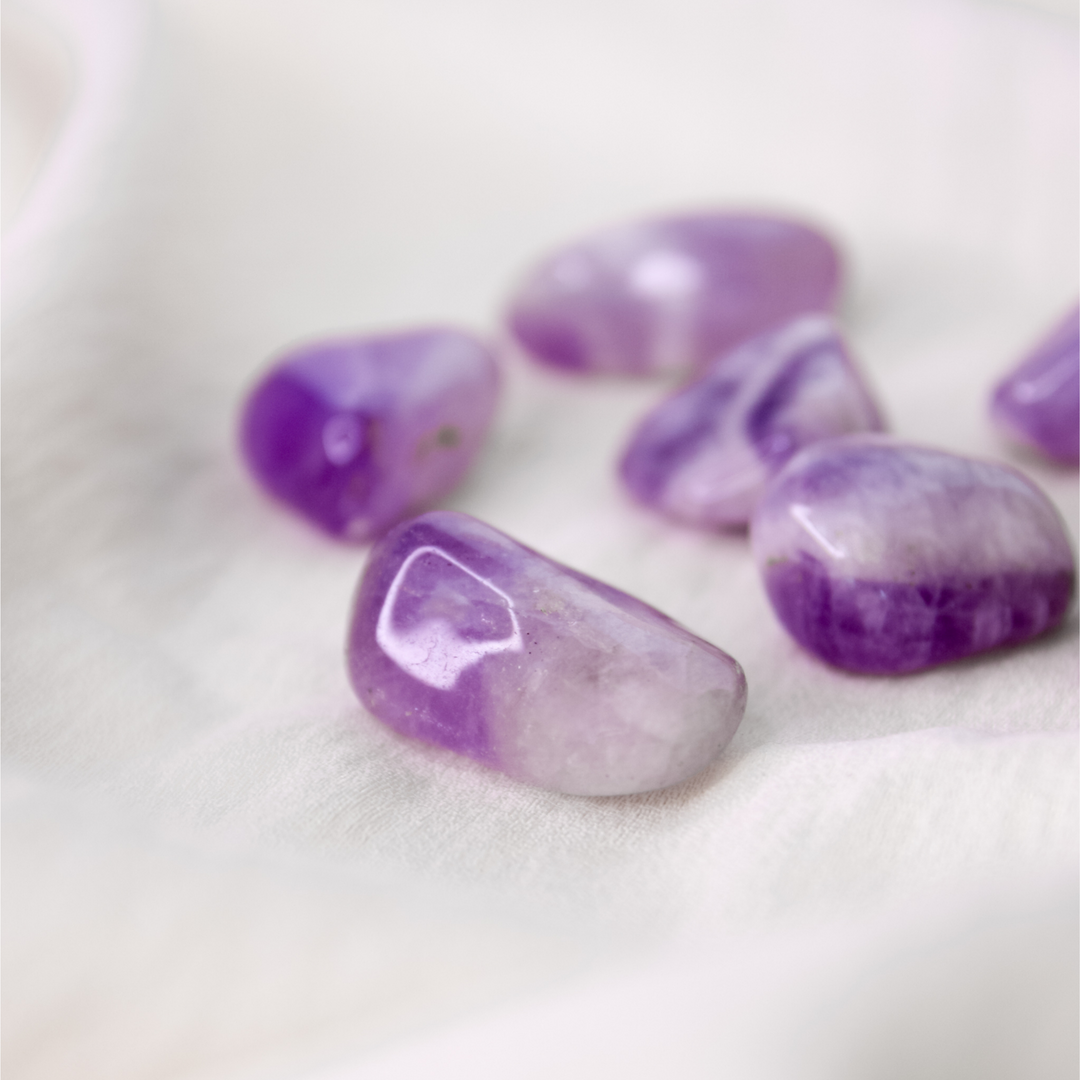 Amethyst Tumble Stone - Robyn Real Jewels