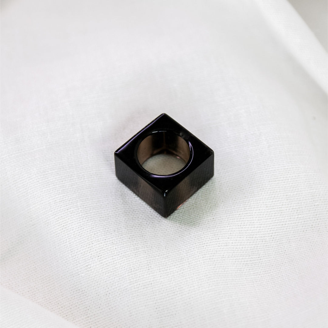 Smokey Quartz Square Ring - Robyn Real Jewels