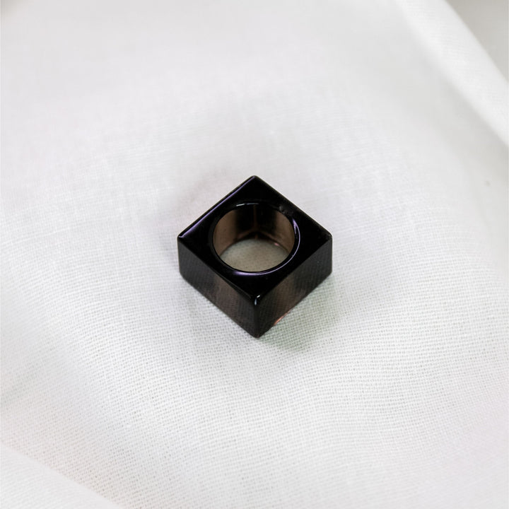 Smokey Quartz Square Ring - Robyn Real Jewels