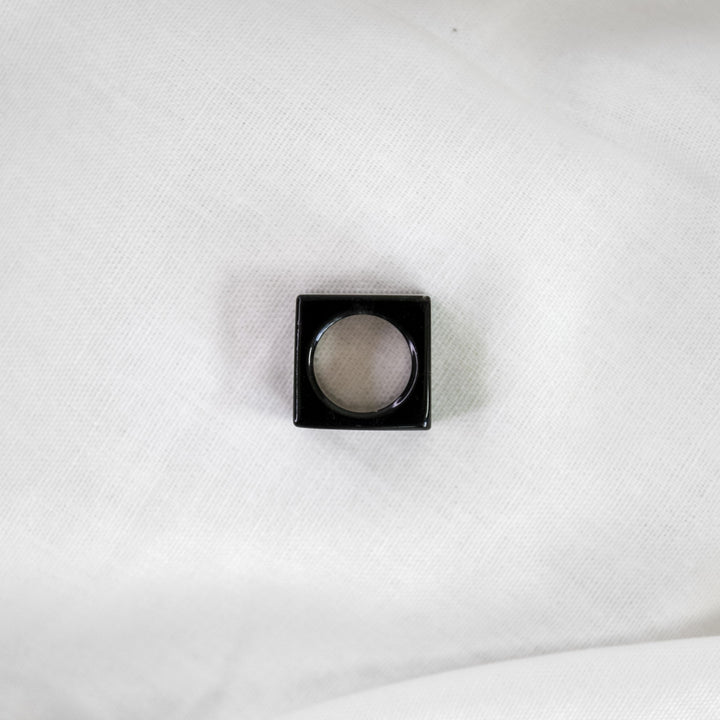 Smokey Quartz Square Ring - Robyn Real Jewels