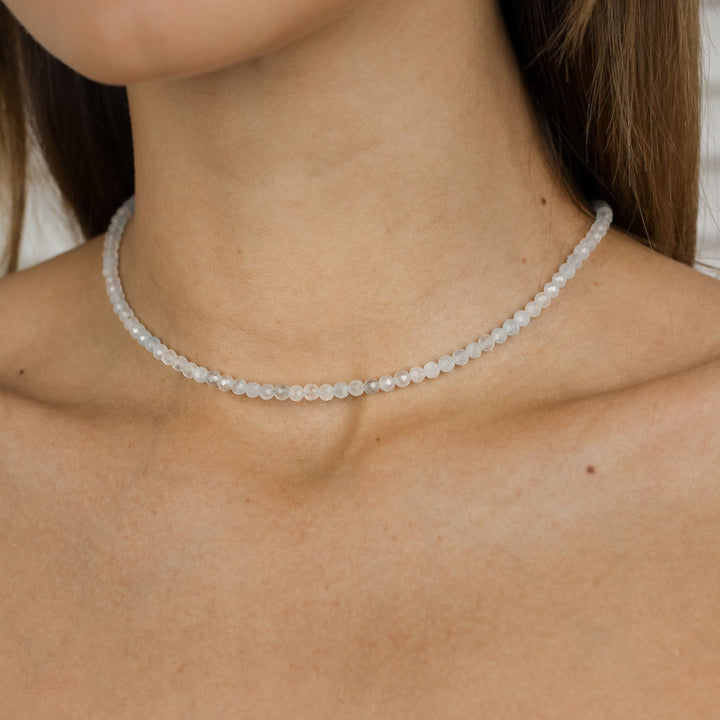 aquamarine necklace - robyn real jewels