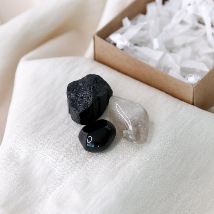 'PROTECTION' Tumble Stone Gift Box