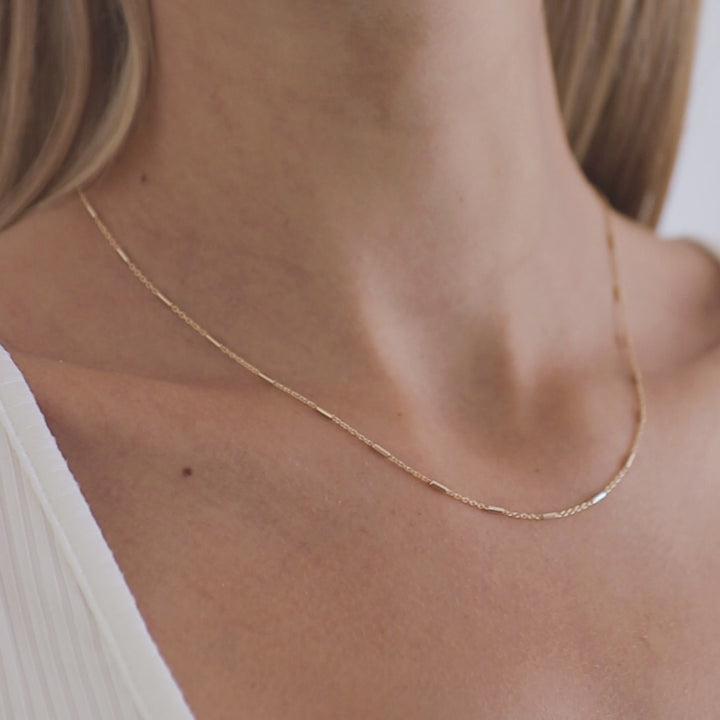 Staggered Bar Necklace - Robyn Real Jewels
