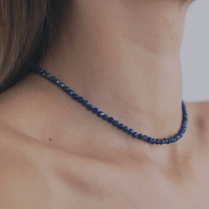 lapis lazuli necklace - robyn real jewels