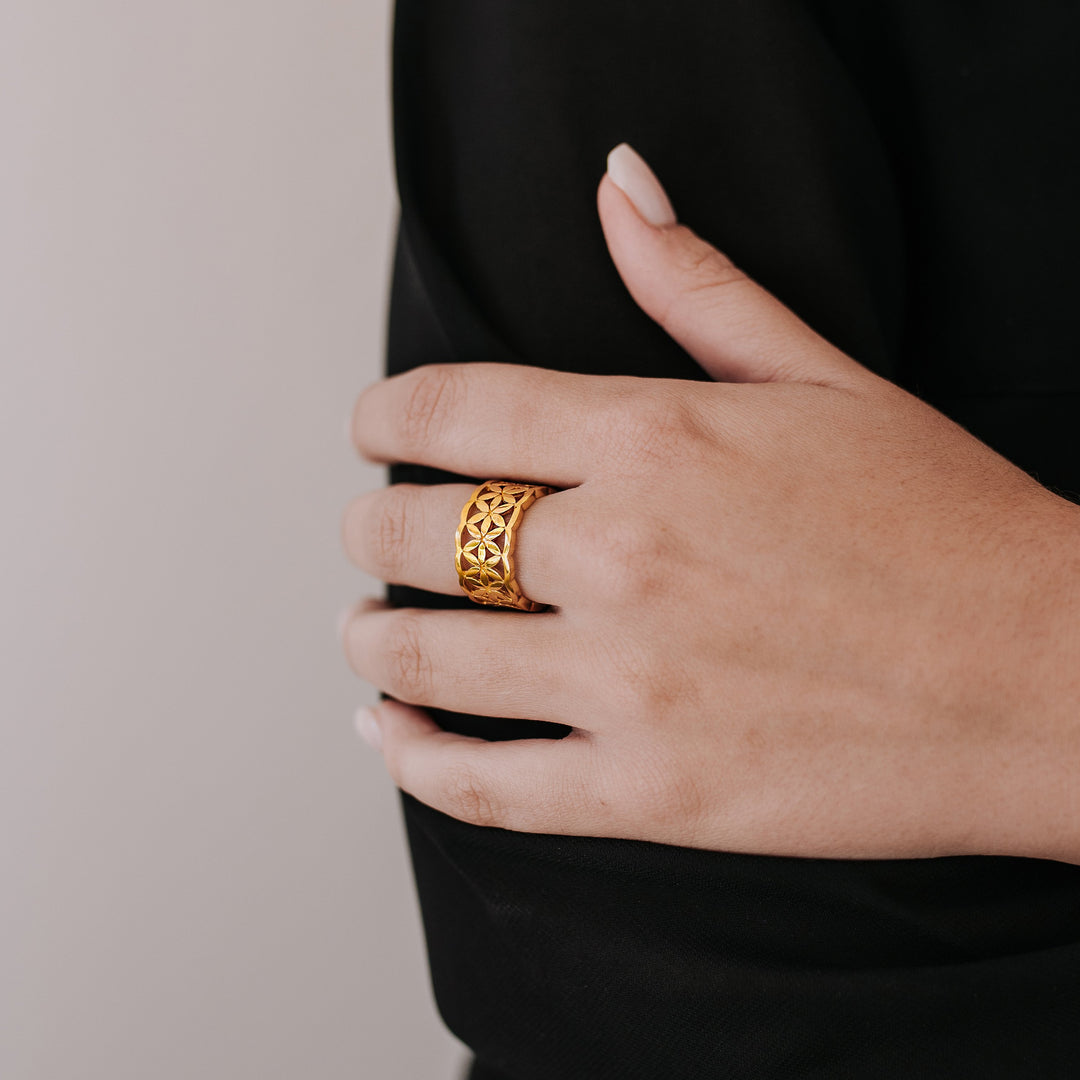 Flower of Life Ring model image