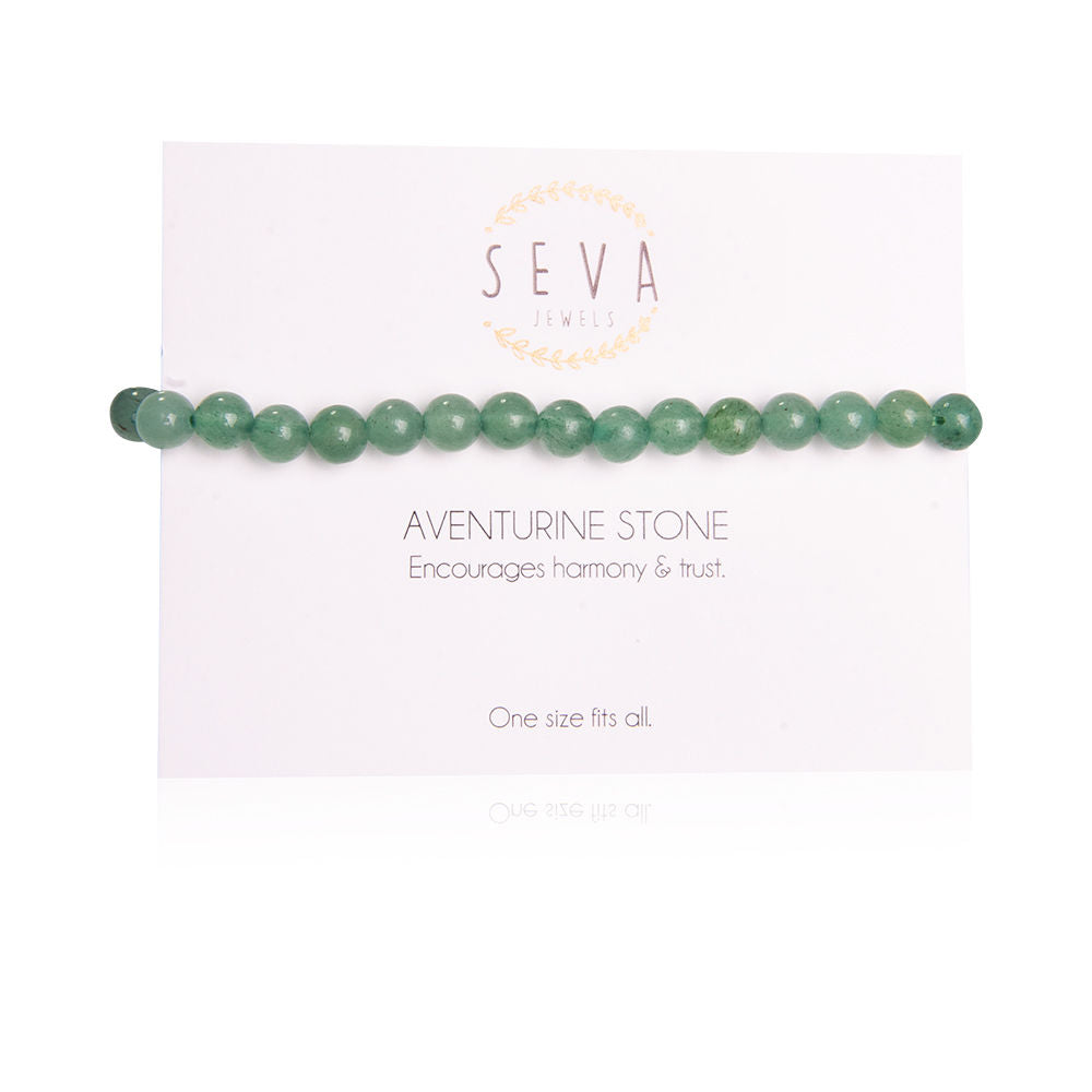 Aventurine Stone Bracelet front card