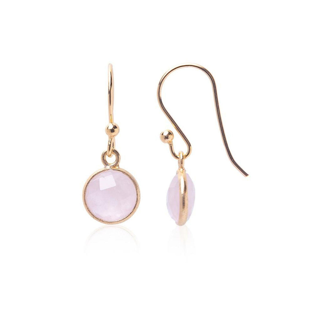 Rose Quartz "Riley" Earrings - Robyn Real Jewels