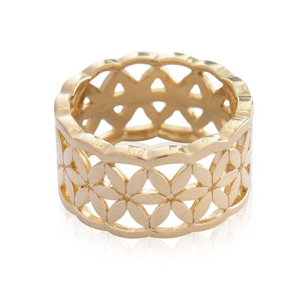Flower of Life Ring - Robyn Real Jewels