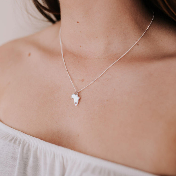 Africa Heart Necklace - Robyn Real Jewels