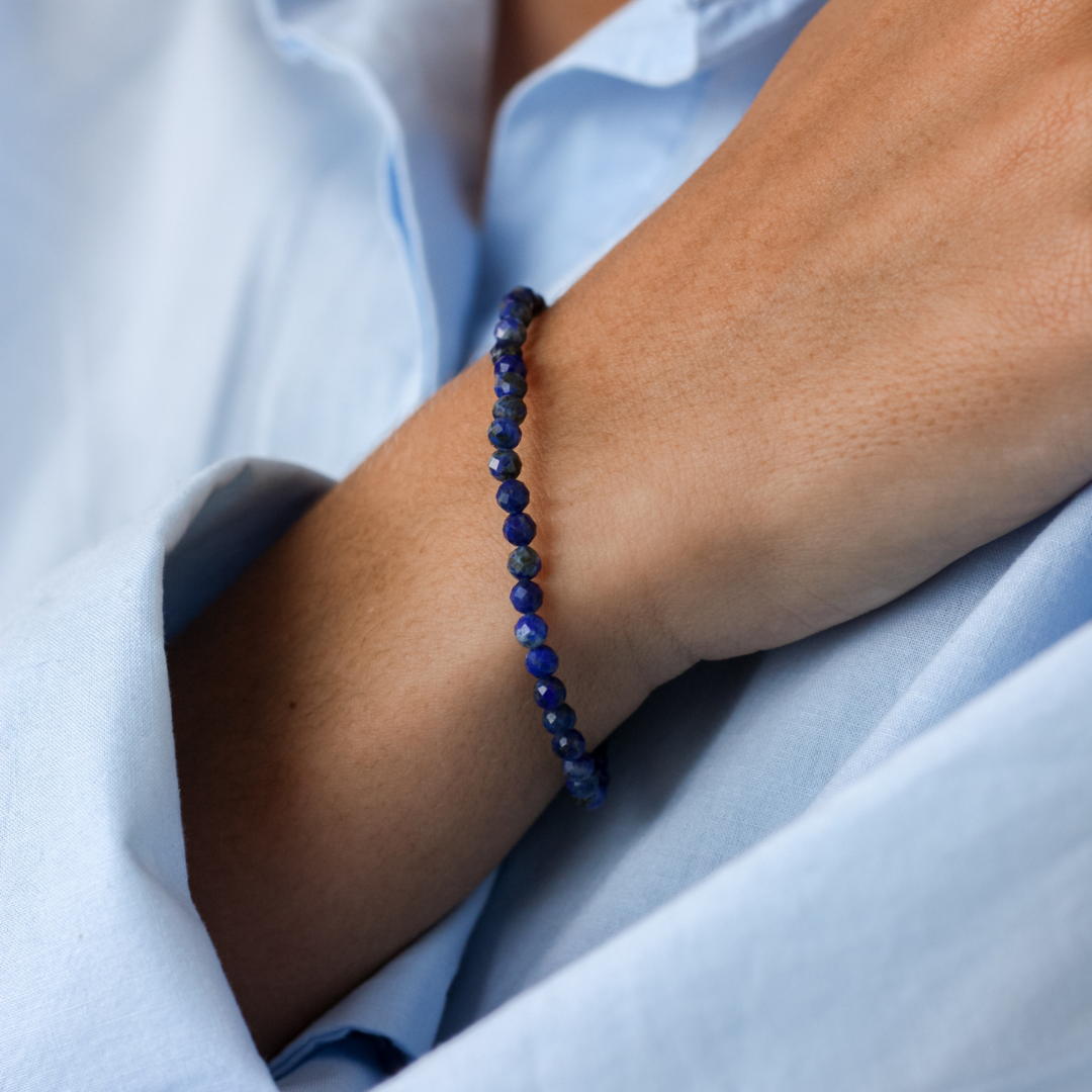 Lapis Stone Bracelet - Robyn Real Jewels