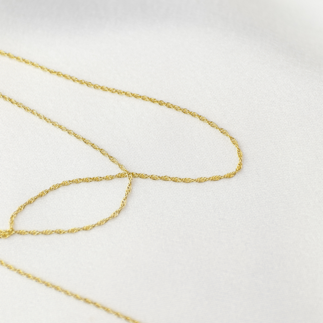 Italian Long-wearing Long Rope Chain Necklace