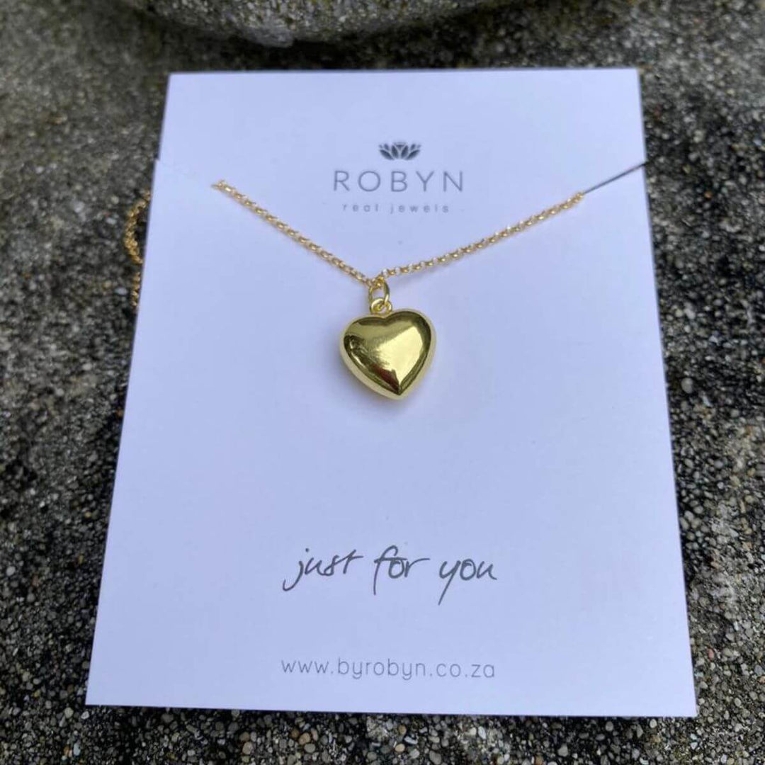 Classic Bold Heart Necklace