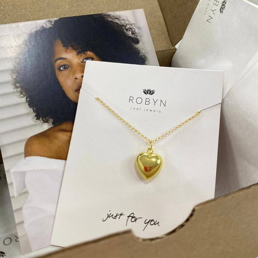 Classic Bold Heart Necklace