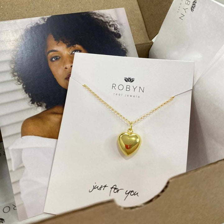 Classic Bold Heart Necklace