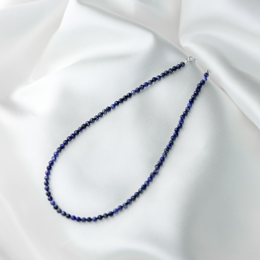 lapis lazuli necklace - robyn real jewels