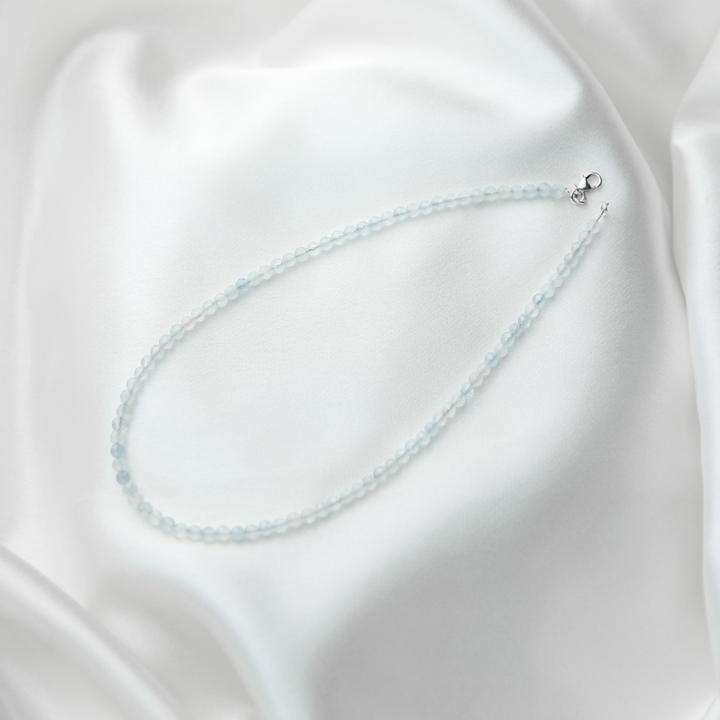 aquamarine necklace - robyn real jewels
