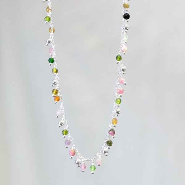 Tourmaline Charm Necklace